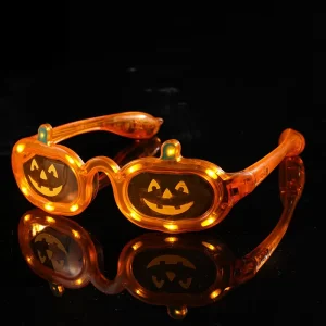 Halloween Party Luminous Glasses Plastic ABS Pumpkin Glasses