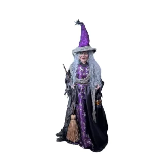 Halloween Party Supplies 45CM 90CM Scary Witch Halloween Decorations Christmas Decorations