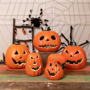 Halloween Party Wall Decorations Hot Selling Plastic Pumpkins