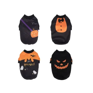Halloween Pet Cosplay Pajamas Perfect Holiday Celebration Surprise Gifts Custom Clothes for Dogs and Cats