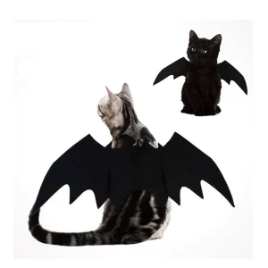 Halloween Pet Costume Felt Bat Wings for Dog Cat Decoration Pet Accessories OEM ODM Manufacturer