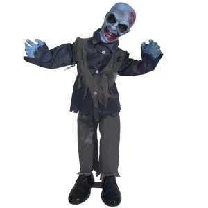 Halloween Plastic Animatronic Props Battery Operated Reusable Factory Direct for Haunted House Indoor Halloween Party