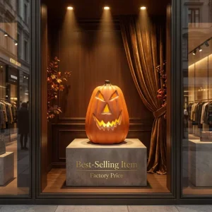Halloween Plastic Pumpkin Lights Decorative Jack O Lantern Waterproof Battery Operated Outdoor Use Portable Reusable