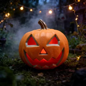 Halloween Pumpkin Head LED Light Horror Glowing Decor for Home Party Garden Yard Outdoor Spooky Decoration