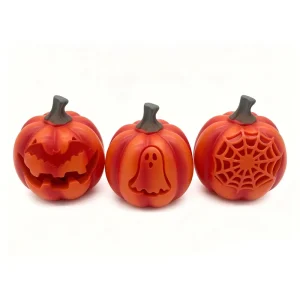 Halloween Pumpkin Lantern Decor Mini Resin Jack O Lantern Ornaments for Home Party Desktop Decoration