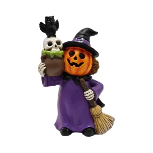 Halloween Pumpkin Witch Party Costume Indoor and Outdoor Decor Props