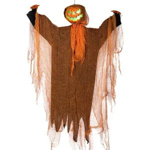 Halloween Pumpkin Yard Party Decoration Green Light Pumpkin Outdoor Decorations