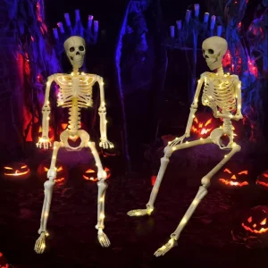 Halloween Skeleton Halloween Horror Scene Props halloween Decorations Outdoor