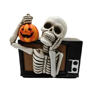 Halloween Skeleton Resin Eco-friendly High-quality Indoor and Outdoor Craft Decoration Perfect for Party Settings