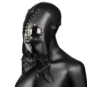 Halloween Steampunk Funny Octopus Devil Christmas Party Cosplay Costume Mask Eco-Friendly Reusable PU Material