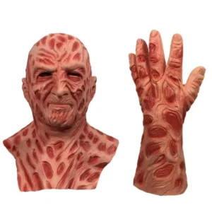 Halloween Terror Killer Mask Teasing Latex Props for Ball and Party Makeup