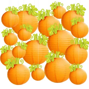 Halloween Thanksgiving Party Pumpkin Lantern Hanging Decoration Autumn Theme Handicraft DIY Model D112