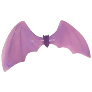 Halloween Vampire Bat Fairy Wings Purple Glitter Transparent Elf Wings for Cosplay