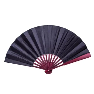 Hand Folding Fan Nylon Cloth Chinese Kung Fu Fans Festival Decoration for Party Favors Festival Dance