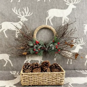 Handcrafted Modern Design Christmas Decorations Made of Eco-friendly Materials for Various Holiday Decorations