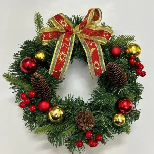 Handmade Cross border Christmas Wreaths DIY Hanging Wall Decorations Christmas Ornaments New Styles