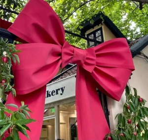Handmade Giant Cloth Bow Halloween Birthday Graduation Parties Valentine’s Day DIY Decorative Atmosphere Wall