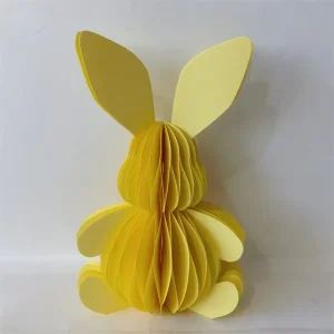 Handmade Paper Rabbit Home Party Decor Easter Bunny Decoration
