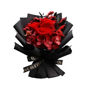 Handmade Preserved Roses Natural Dried Flowers Bouquet Car Aromatherapy Mother’s Day Graduation Christmas