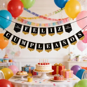 Happy Birthday Banner Bunting