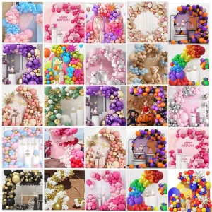 Happy Birthday Decoration Theme Set Balloon Party Decor Birthday Balloons Party Decorations for Kids