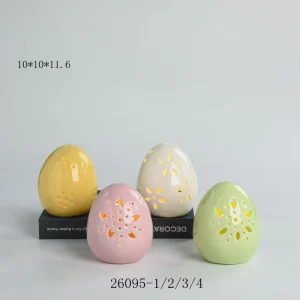 Happy Spring Decorative Easter Ceramic Egg