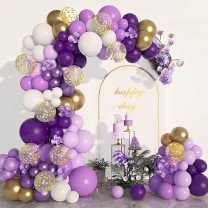 Happy Wedding Valentines Day Birthday Anniversary Theme Supplies Party Decoration Balloon Arche Ballon Garland Kit Set