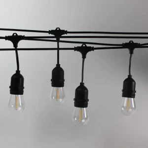 Heavy Duty Outdoor Holiday Lighting Waterproof LED Festoon String Lights Garden Decoration