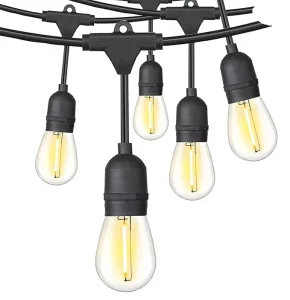 Heavy Duty Outdoor IP65 Waterproof LED String Lights S 14 Patio Festoon Lighting