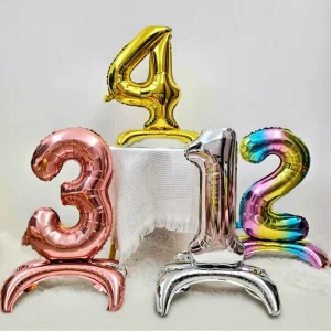 Helium Filled Foil Balloons for Happy Birthday Party Decorations 32 Inch Festivals Christmas Halloween Valentine’s Day