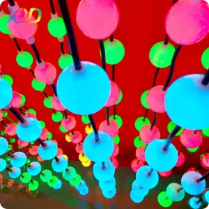High Brightness Led Pixel String Lights For Outdoor Christmas Tree Decoration Party Festive Waterproof