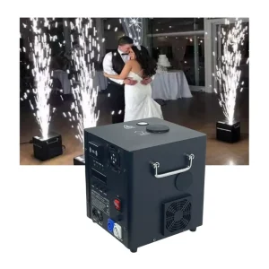 High Power 800w Stage Fireworks Cold Pyro Machine Cold Spark Sparkler Machine For Wedding