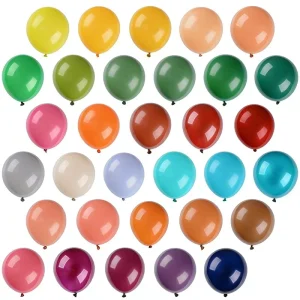 High Quality 12 Inch 100pcs Environmentally Friendly Retro Vintage Color Latex Balloons for Party Decoration Supplies