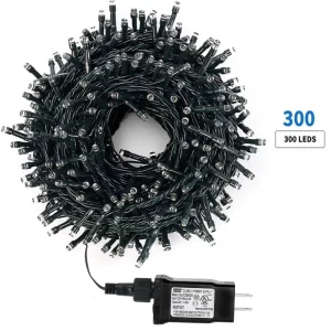 High Quality 24V Waterproof Outdoor 300 LED Christmas Decoration String Lights