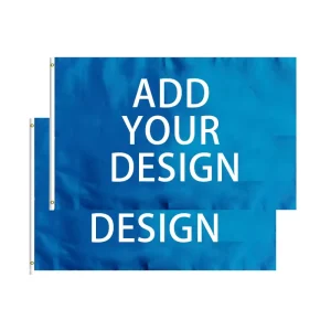 High Quality 3x5FT Custom Any Size Logo Design Print Your Logo Polyester Durable Double Sided Printing Custom Banner Flag
