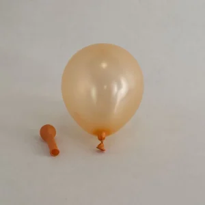 High Quality 5 Inch Orange Color Latex Pearl Metallic Balloons