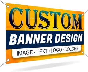 High Quality Advertising Banner Vinyl Sign Outdoor Promotional Printed Banner 3x5ft Business Full Color Custom