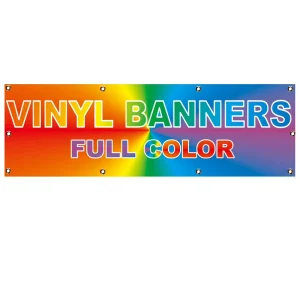 High Quality Any Size PVC Vinyl Printing Banner Custom Text Photo Happy Birthday Banner