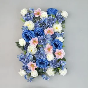 High Quality Artificial Silk Roses Hydrangeas Dahlias for Wedding Party Birthday Stage Decoration Wall