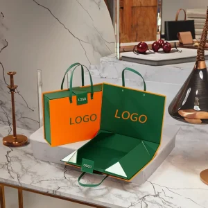 High Quality Custom Logo Luxury Folding Closure Paper Box Cardboard Packaging Set Wine Magnetic Gift Boxes