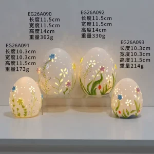 High Quality Easter Decorations Holiday Easter Decoration Hand Painted Easter Egg Ornaments Eggs Easter Decoration