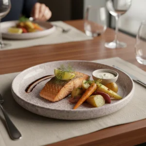 High Quality Eco Friendly Customized Size Melamine Porcelain White Dinner Plate Wrapped Edge Dishwasher Safe Household Tableware