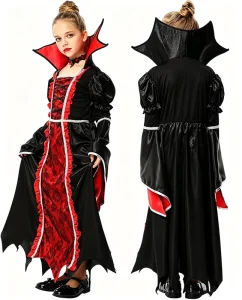 High Quality Halloween Children Vampire Costume Suits TV & Movie Carnival Party Gifts Costumes