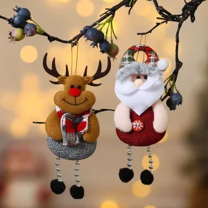 High Quality Hanging Christmas Tree Decoration Set Snowman Decoration Pendant Holiday Decoration