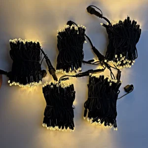 High Quality IP65 Rated 110V Waterproof LED Rubber String Lights Outdoor Holiday Christmas Street Festival Decoration Lights