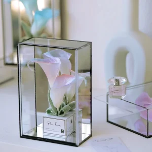 High Quality Large Real Touch Forever Calla Lily Preserved Flowers for Wedding Party Home Decoration Table Center Piece
