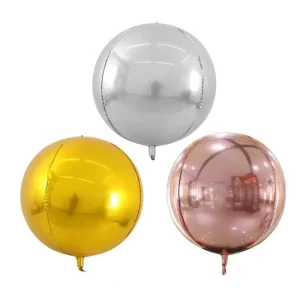 High Quality Large Size 4D Foil Balloon For Birthday Wedding Party Event Decor 32” 50” Globo Foil Balloon