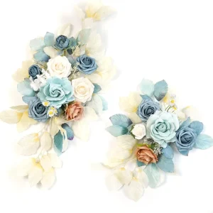 High Quality Vintage Chinese Modern Silk Artificial Flowers Wedding Table Welcome Arrangement Festivals Valentine’s Day New Year