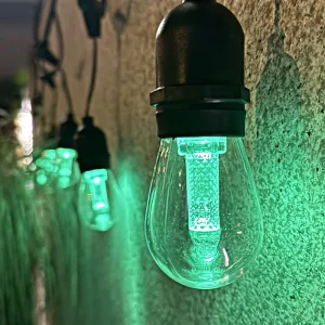 High Quality Waterproof RGB S14 LED Festoon Christmas Lights for Holiday Wedding Decoration