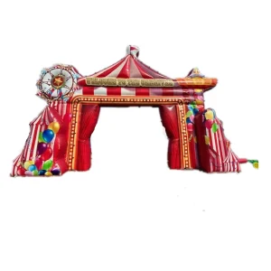High quality PVC Outdoor Decoration Inflatable Carnival Arch Rental Inflatable Circus for Party